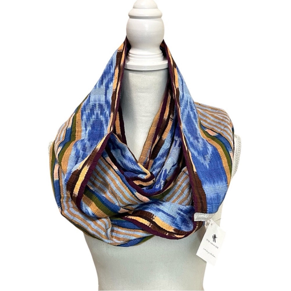 NWT Noonday Collection Cotton Infinity Scarf - Made in Guatemala